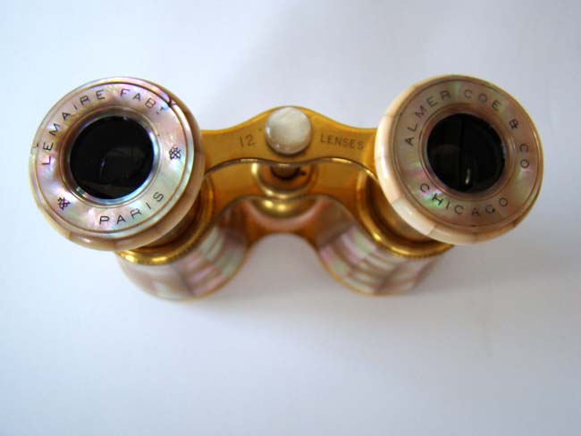 A beautiful pair of late 19th century French opera glasses by Lemaire of Paris — image 3